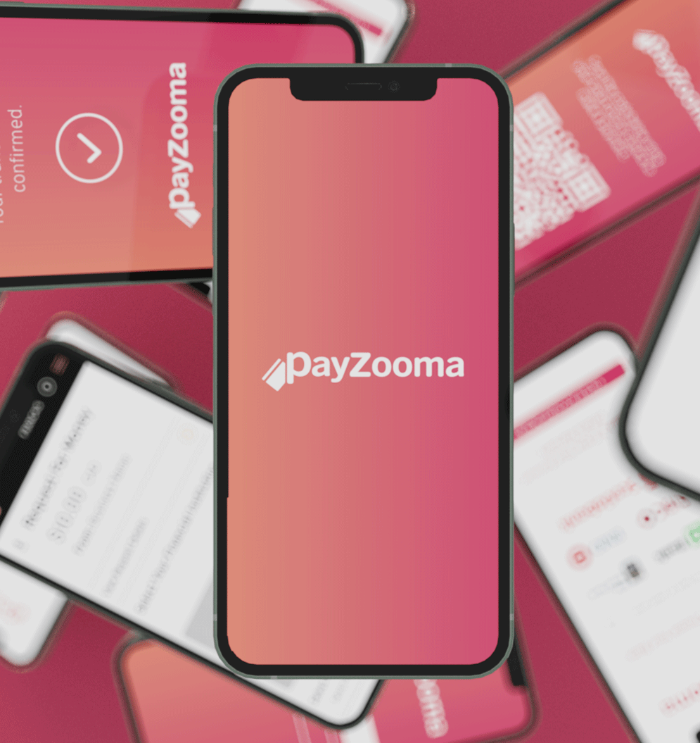 Payzooma App Mockup